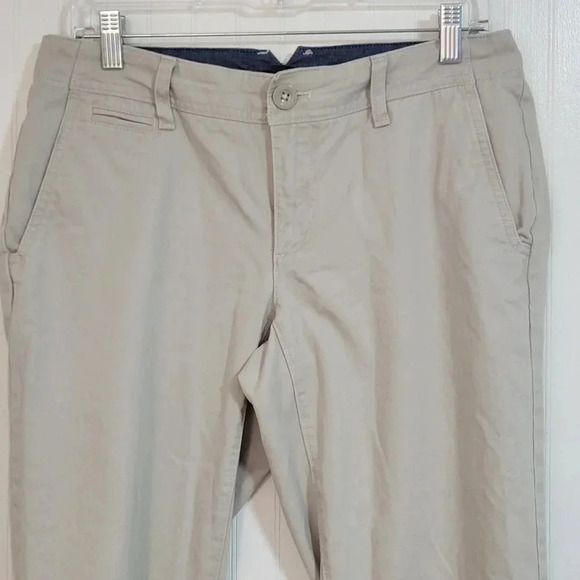 Eddie Bauer Khaki Capri Pants Size 6 Women's Legendwash Slightly Curvy S… - Picture 8 of 12